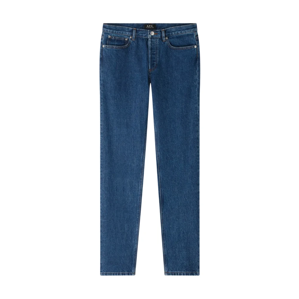 A.p.c. Indigo Gewassen Slim Fit Jeans Blue Heren