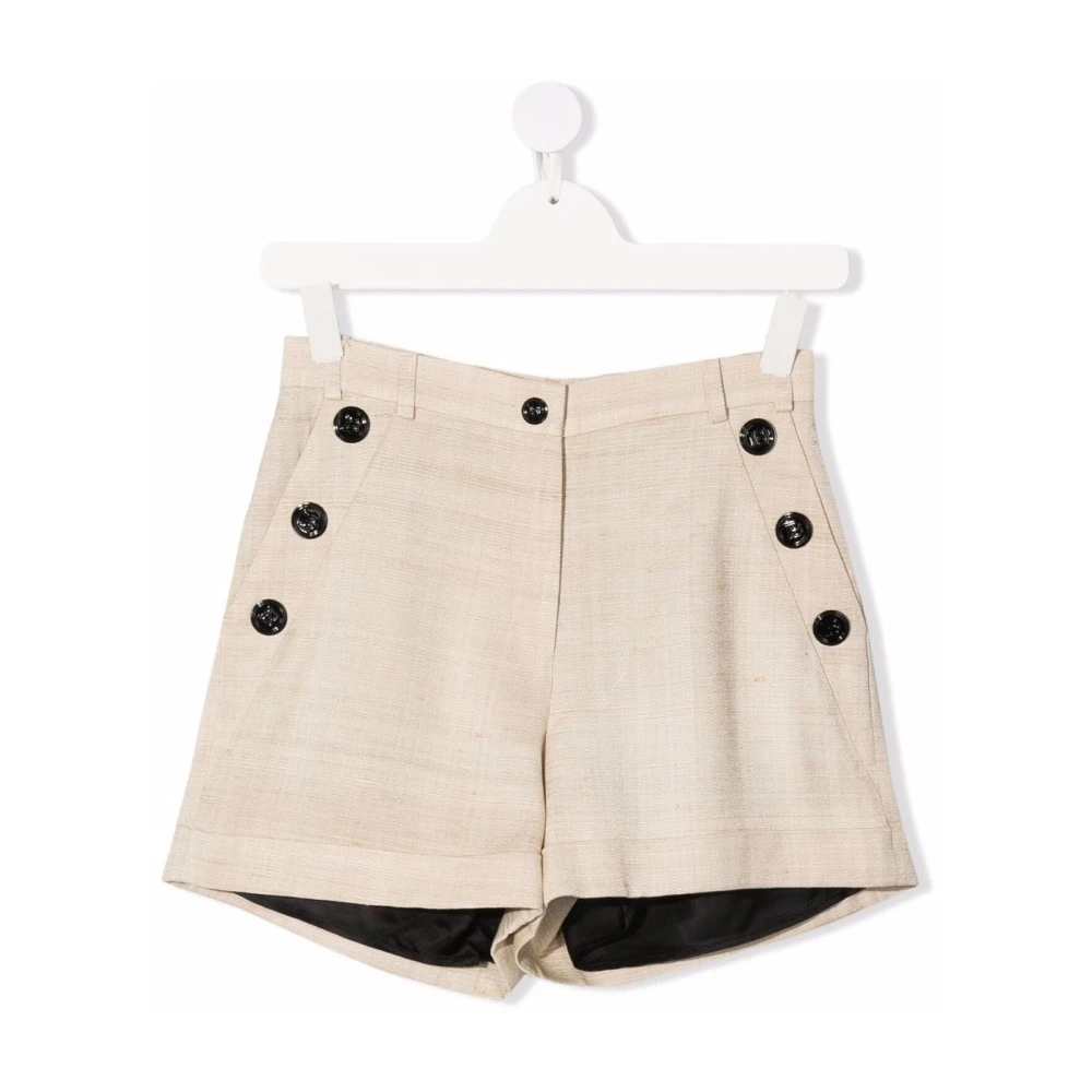 Balmain Shorts Beige, Flicka