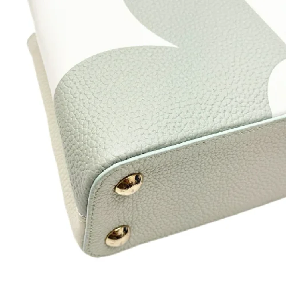 Louis Vuitton Vintage Pre-owned Canvas handbags White Heren