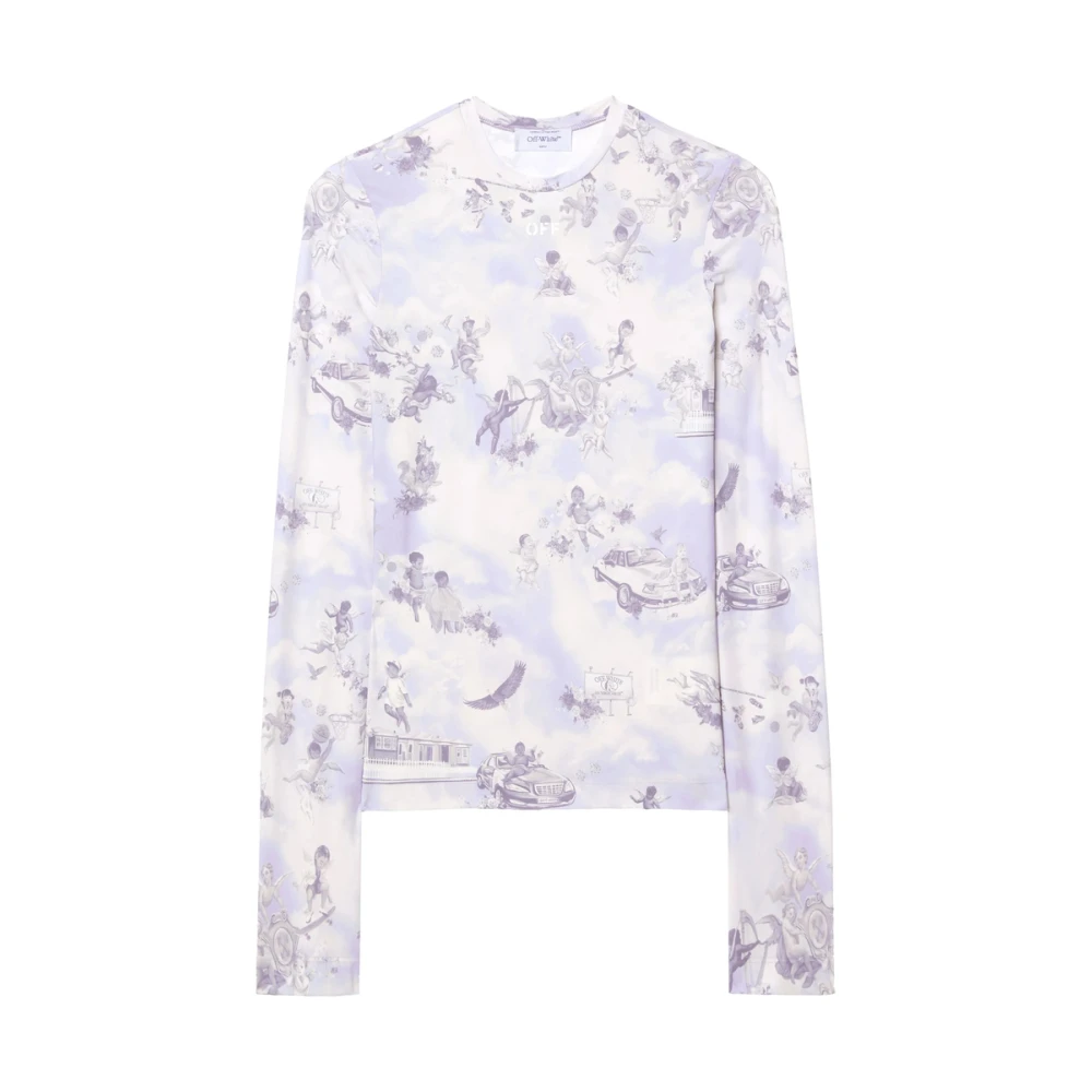 Tops > Long Sleeve Tops - - Off White - Modalova