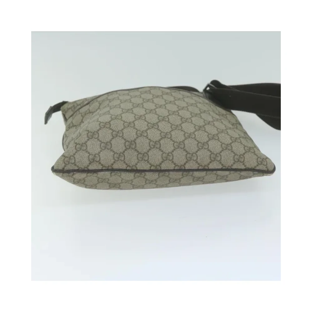 Gucci Vintage Pre-owned Leather gucci-bags Beige Dames