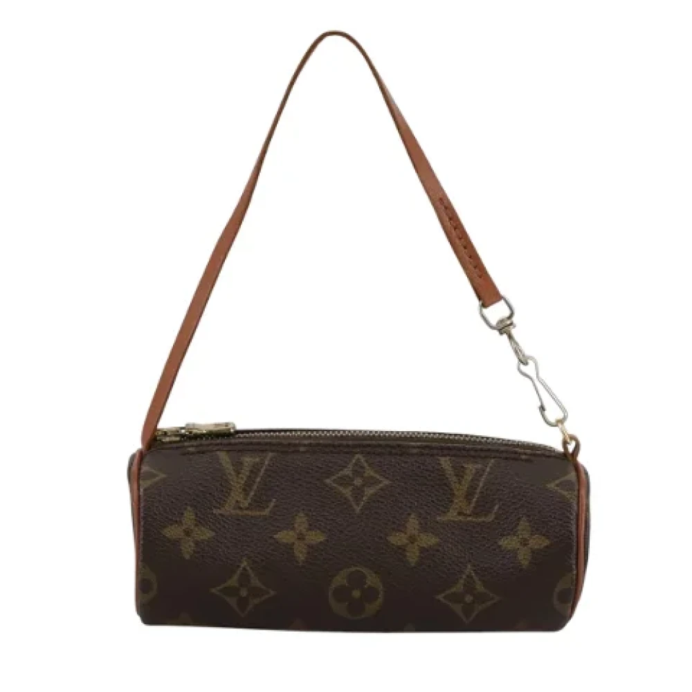 Louis Vuitton Vintage Pre-owned Canvas clutches Brown Dames