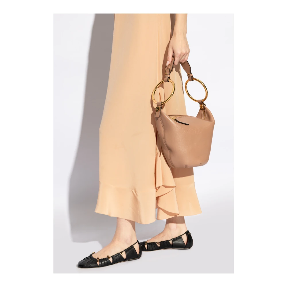 Chloé Schoudertas Armband Klein Beige Dames