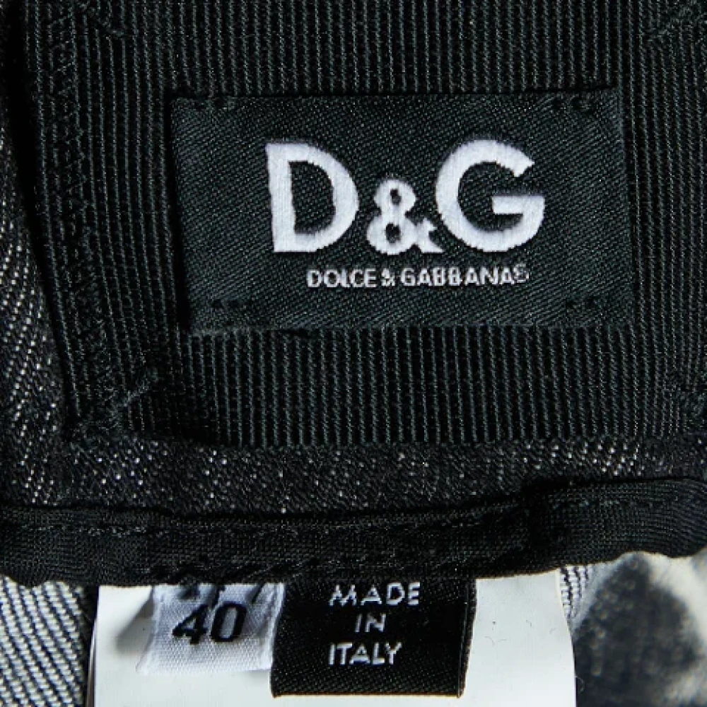 Dolce & Gabbana Pre-owned Denim tops Black Dames