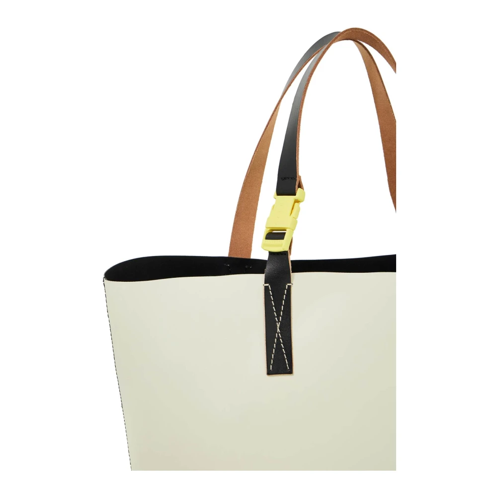 Marni Kleur Blok PVC Tas Multicolor Heren