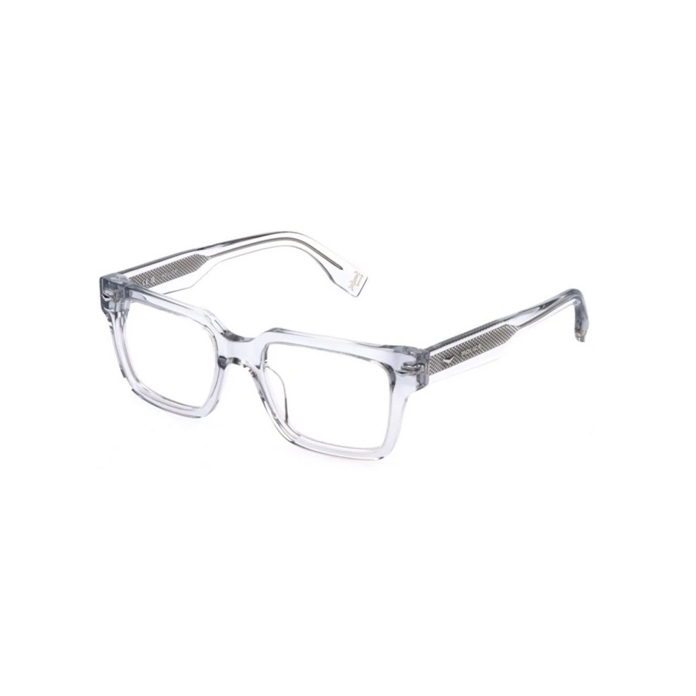 Police Men's Gray Glasses, 53 Mm, Optical Frame