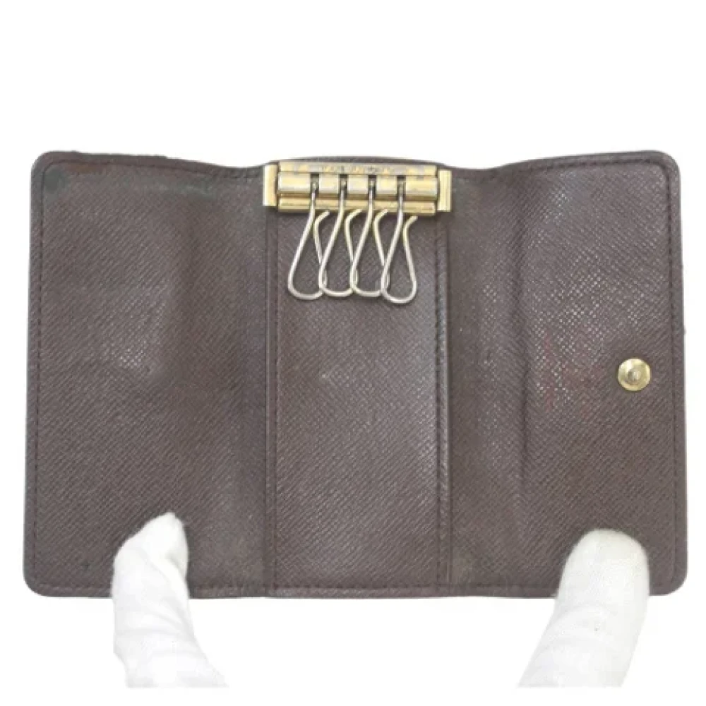 Louis Vuitton Vintage Pre-owned Canvas key-holders Brown Dames