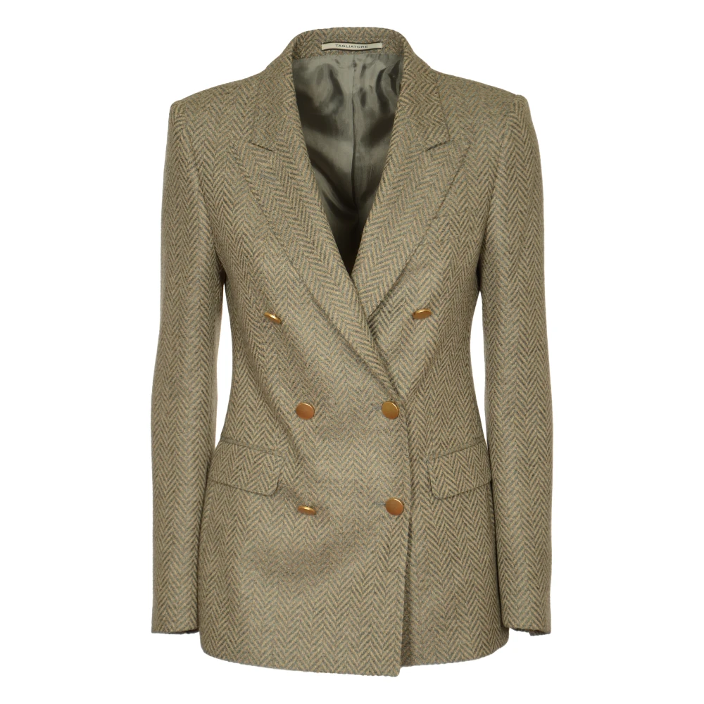 Tagliatore Stijlvolle Jassen voor Mannen Beige Dames