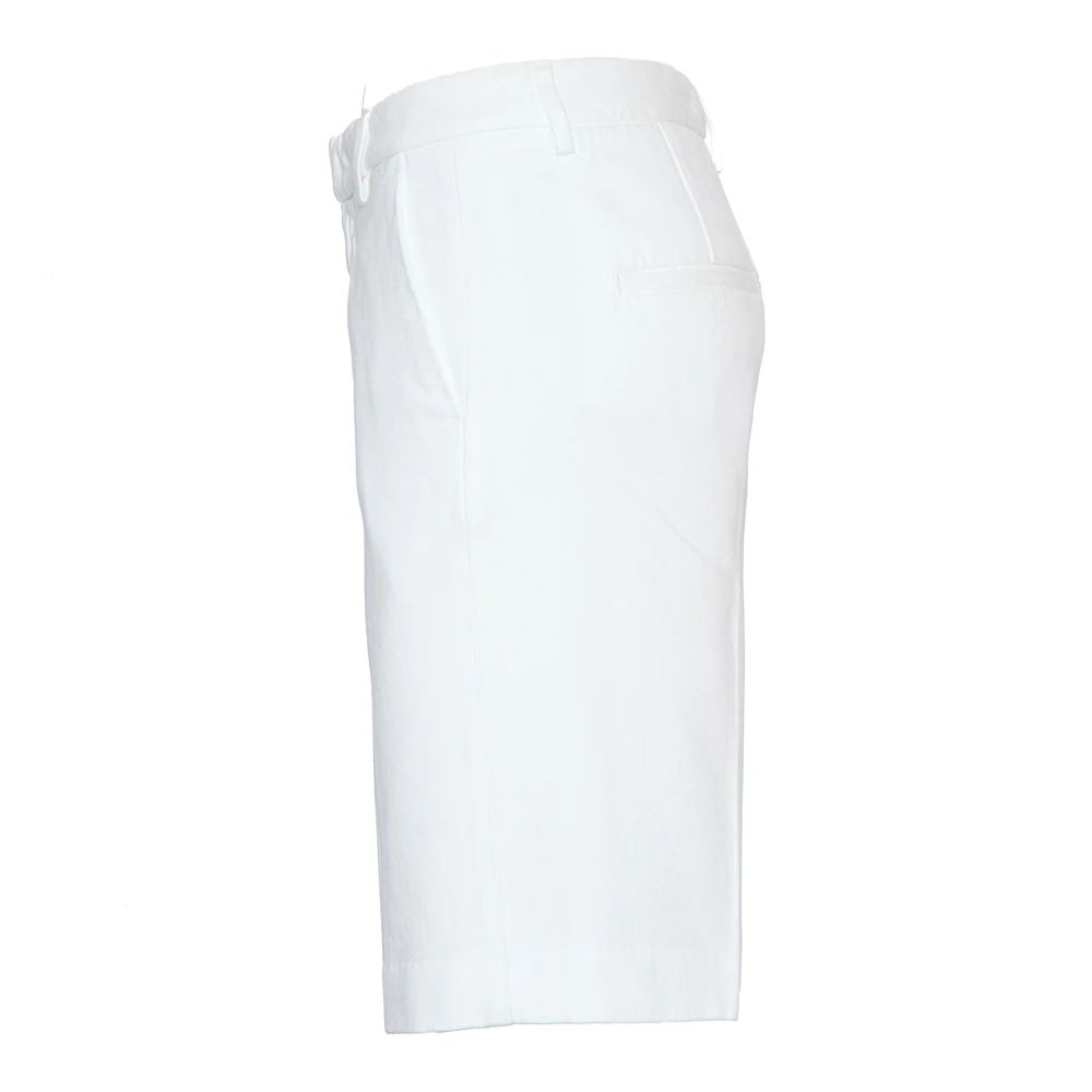 Dondup Witte Zomer Shorts Damesmode White Dames