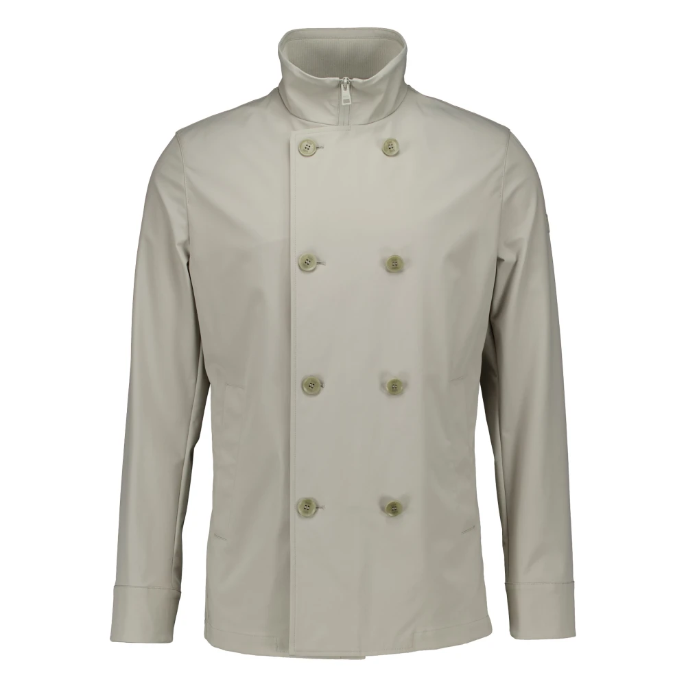 Duno Men's Gray Tauris M Jacket - Double-Breasted Coats - Xl - Coats