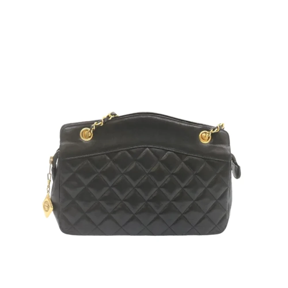 Chanel Vintage Pre-owned Fabric chanel-bags Black Dames