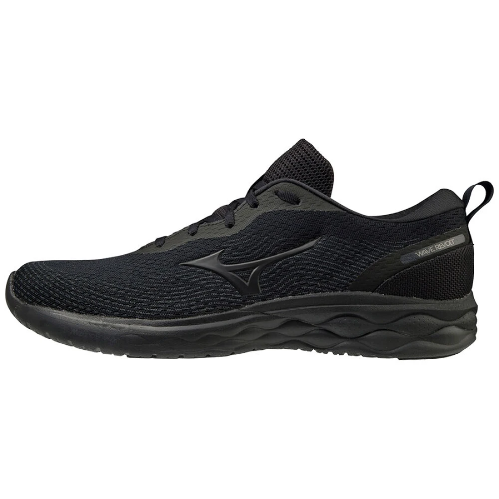 Mizuno Wave Revolt Skor Black, Herr