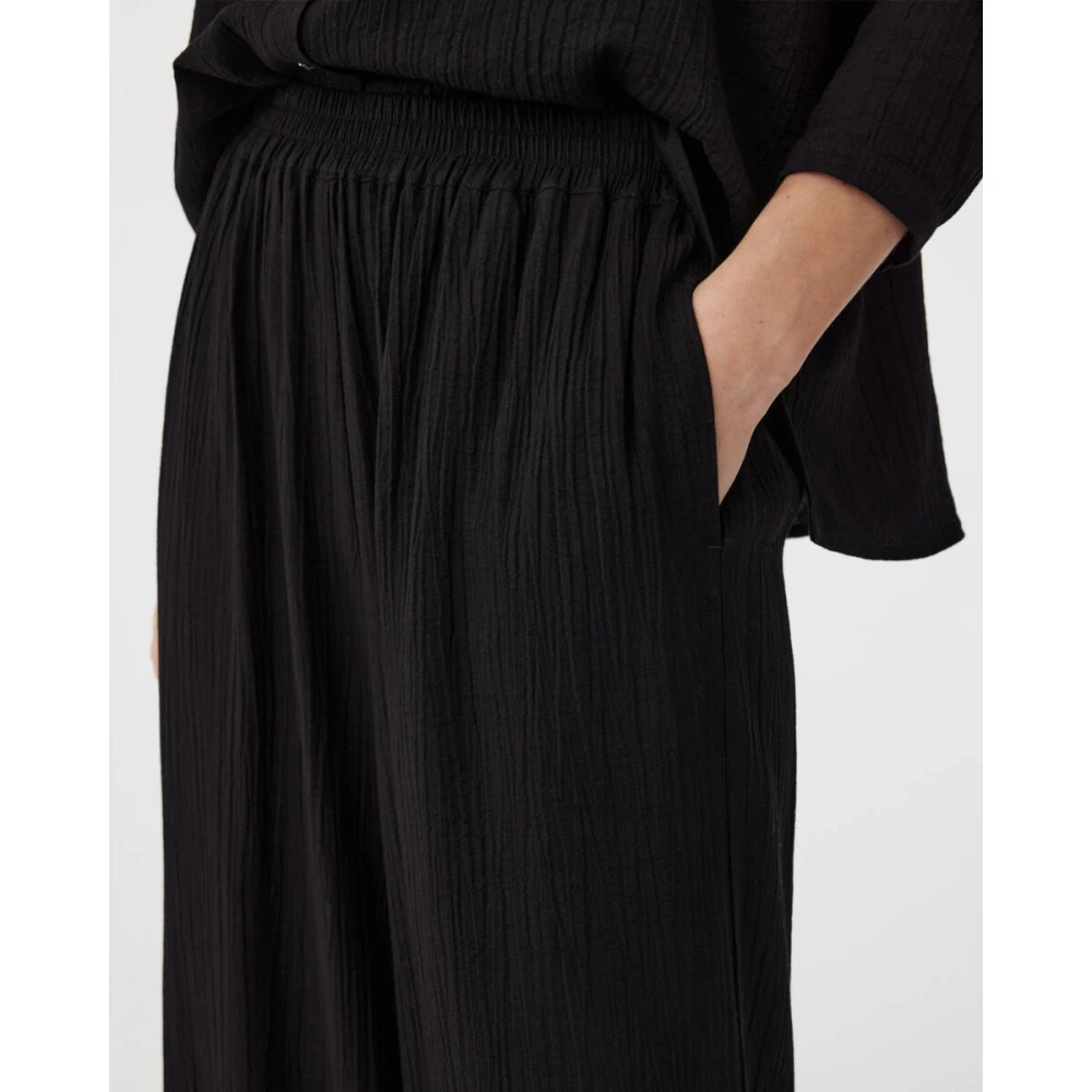 Knit-ted Stijlvolle Broek Jalou Broek Black Dames