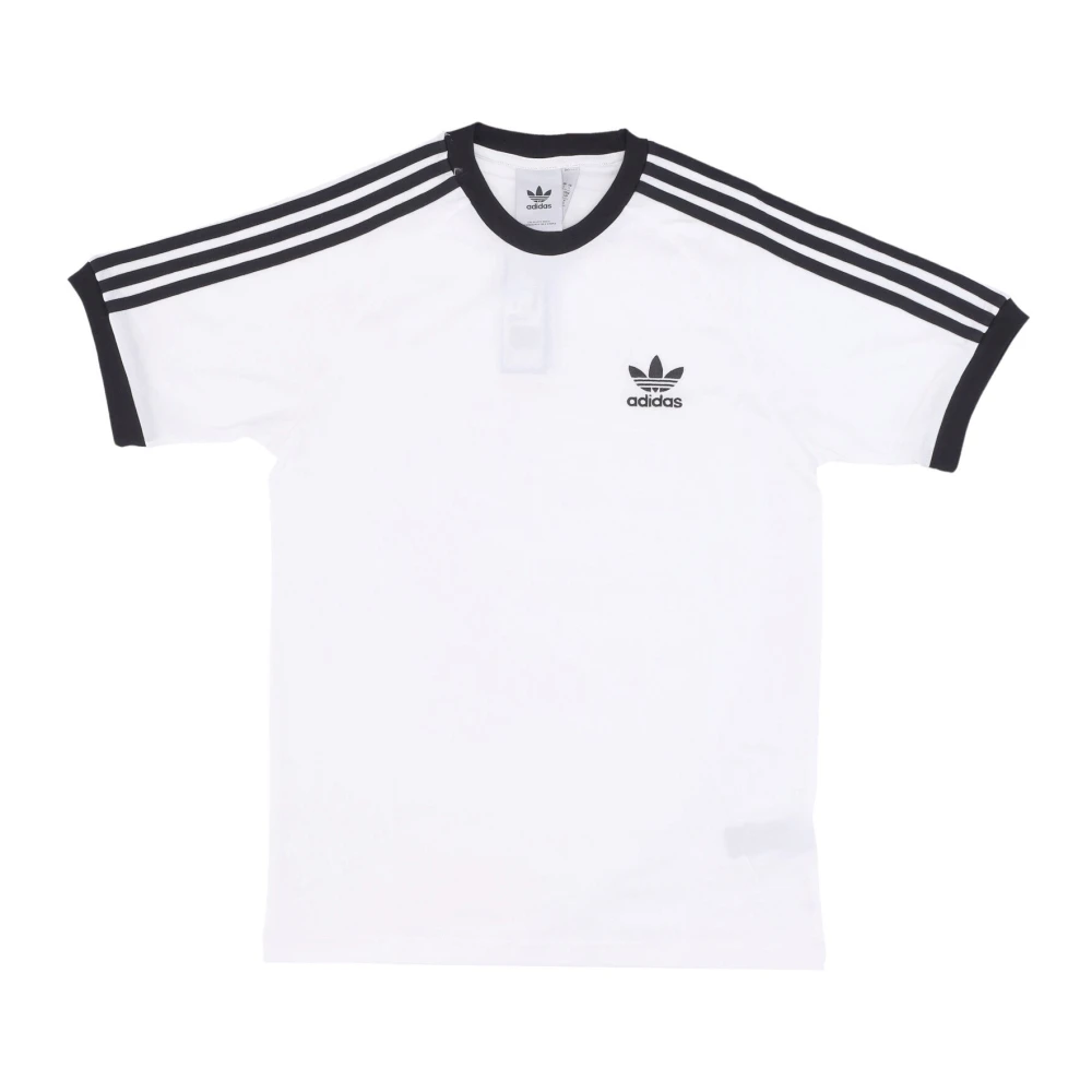 Adidas 3-Stripes Tee Streetwear Collectie White Heren