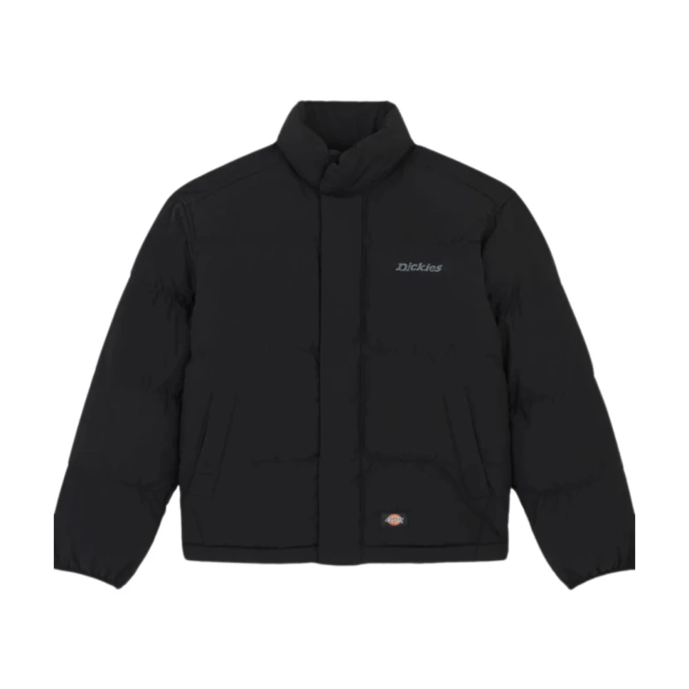 Dickies Zwarte Gewatteerde Jas voor Vrouwen Black Dames