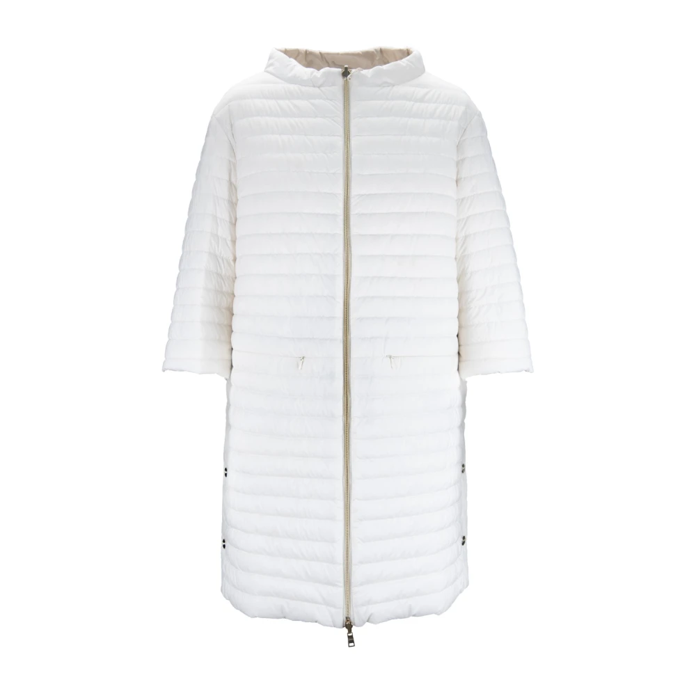 Herno Omkeerbare donsjas met rits Beige Dames