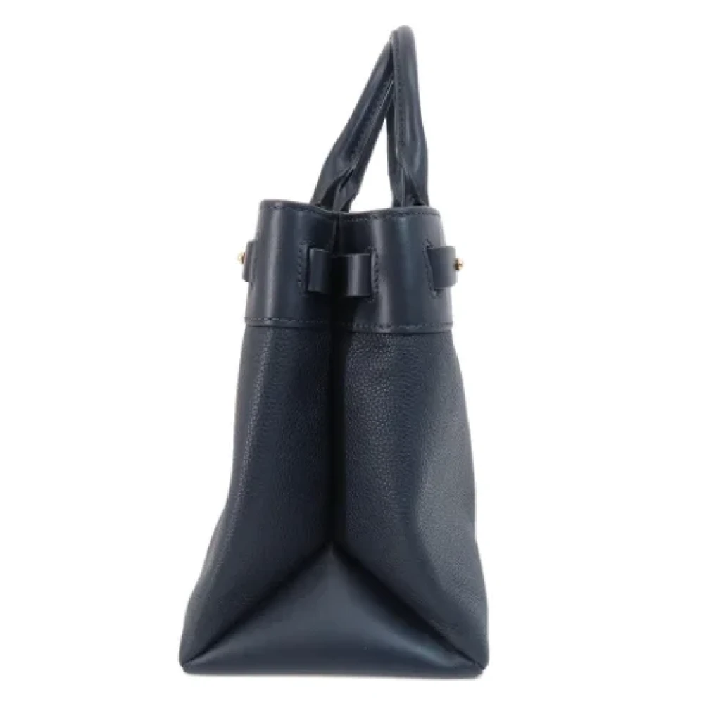Michael Kors Pre-owned Leather totes Blue Dames