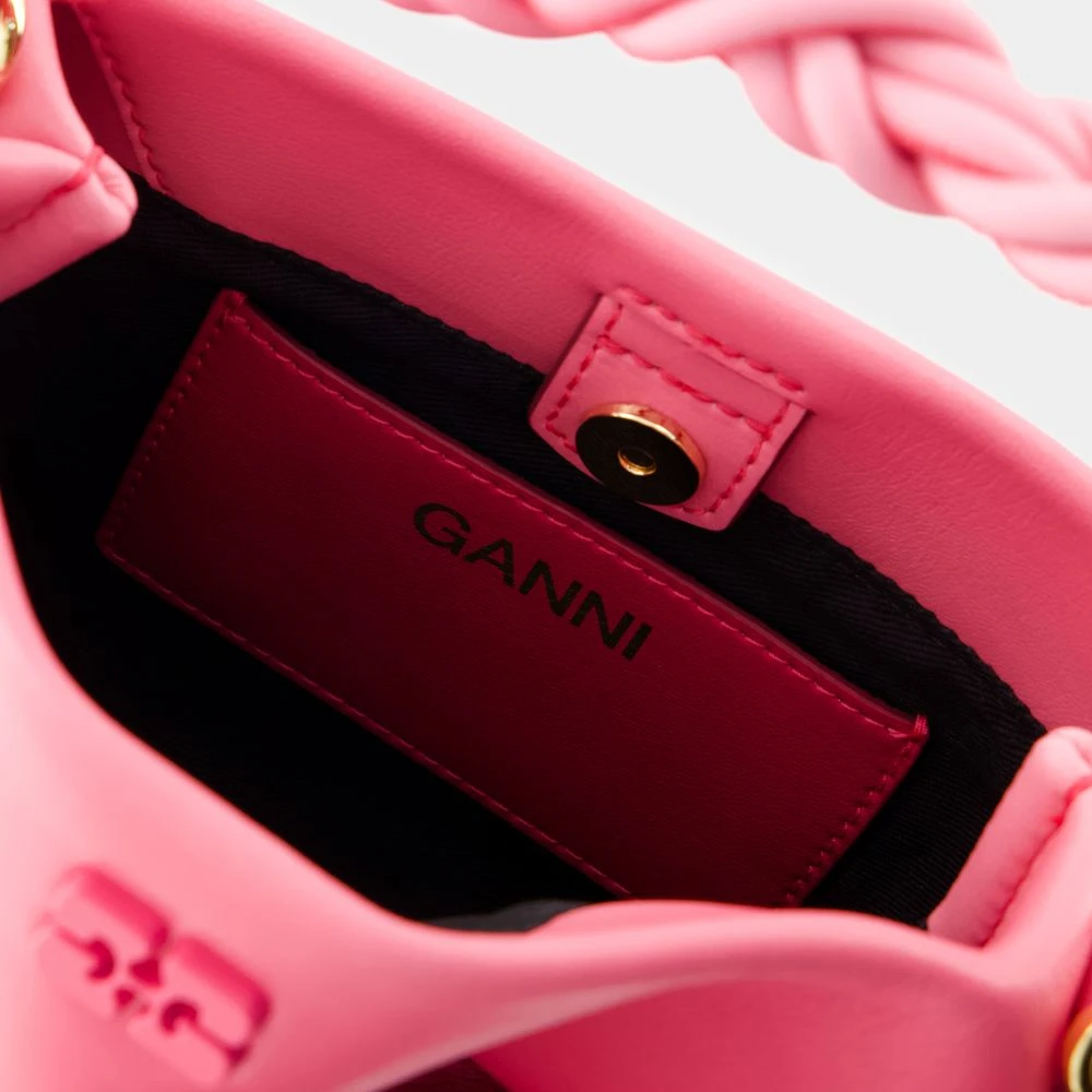 Ganni Cross Body Bags Pink Dames