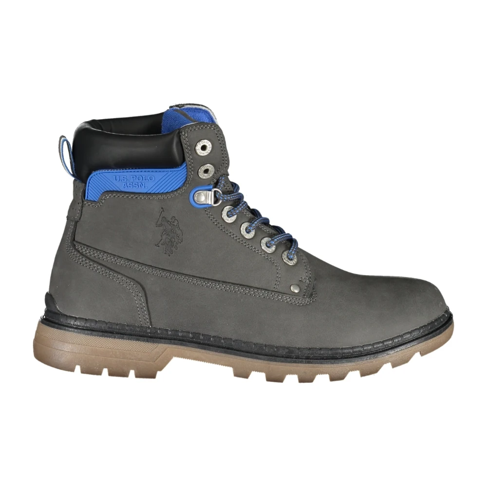 U.s. Polo Assn. Men's Grey Elastic Ankle Boots
