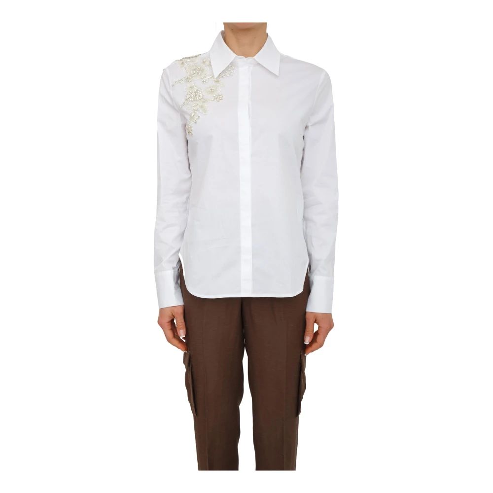 Blugirl Mujer Blanco Blusas Y Camisas, Talla: M