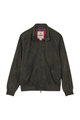 green-leather-harrington-jacket-aw23