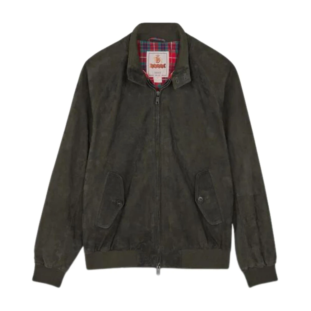 Jackets > Leather Jackets - - Baracuta - Modalova