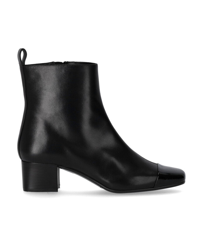 estime-bis-bottine-en-cuir-noir