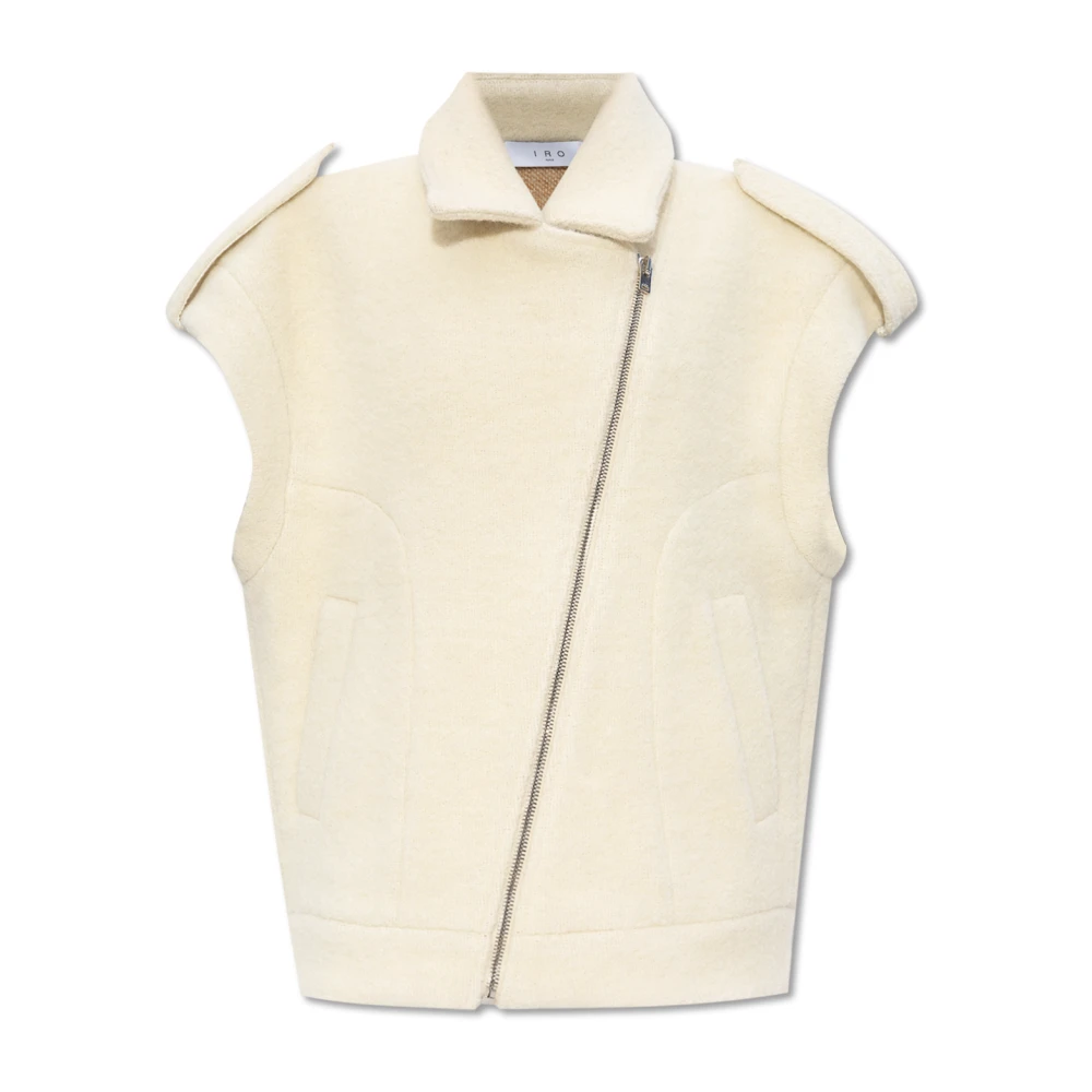 IRO Oversized vest in 'Adara' stijl Beige Dames
