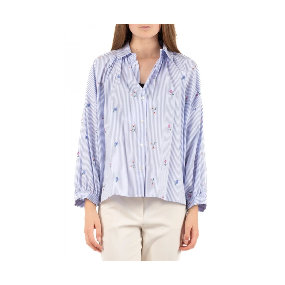 Weekend Casual Overhemd Blue Dames