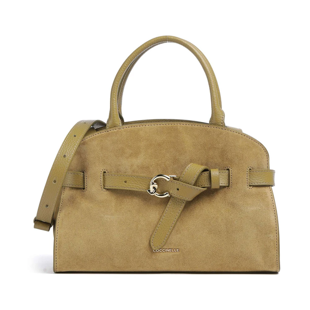 Coccinelle Women's Green Handbags, One Size, Sabine Shoulder Bag