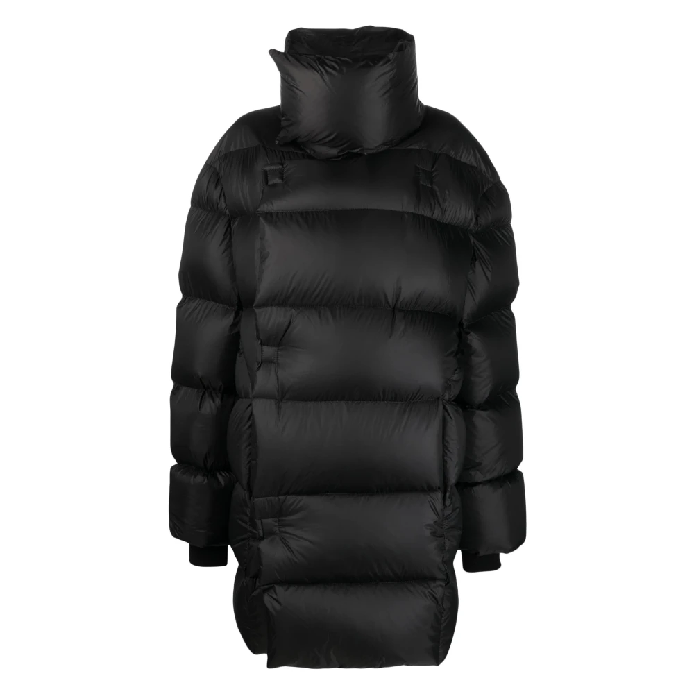 Rick Owens Jumbo Poncho Jas Black Dames