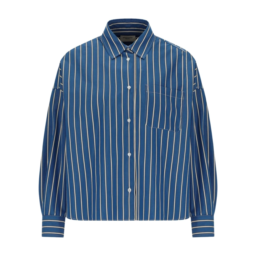 Weekend Max Mara Blue Shirts, Female, Xs, Onore Shirt