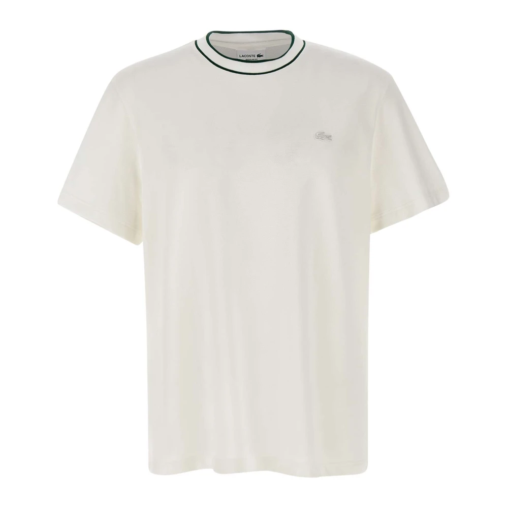 Lacoste T-Shirts White Heren