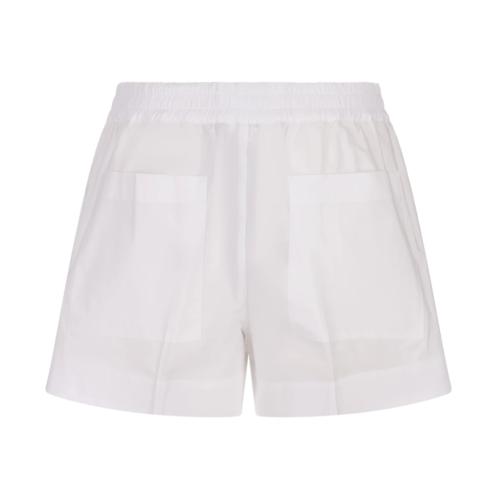 P.a.r.o.s.h. Witte Katoenen Canyox Shorts White Dames
