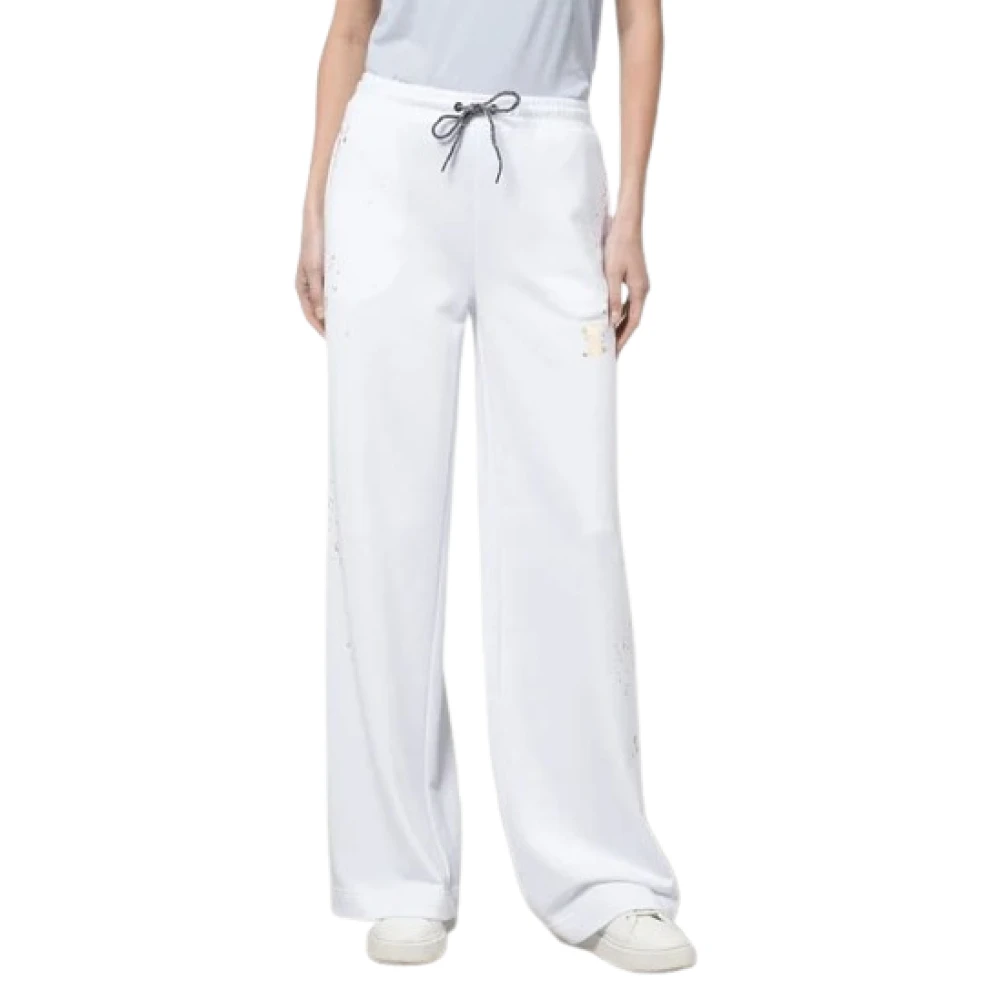 Twinset Bianco Ss24 Broek Limited Edition White Dames