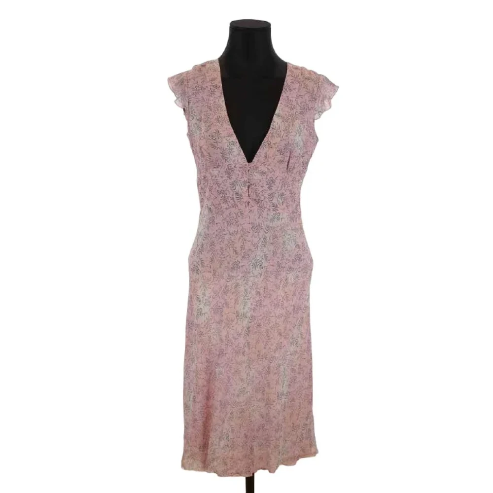Chloé Pre-owned Fabric dresses Pink Dames