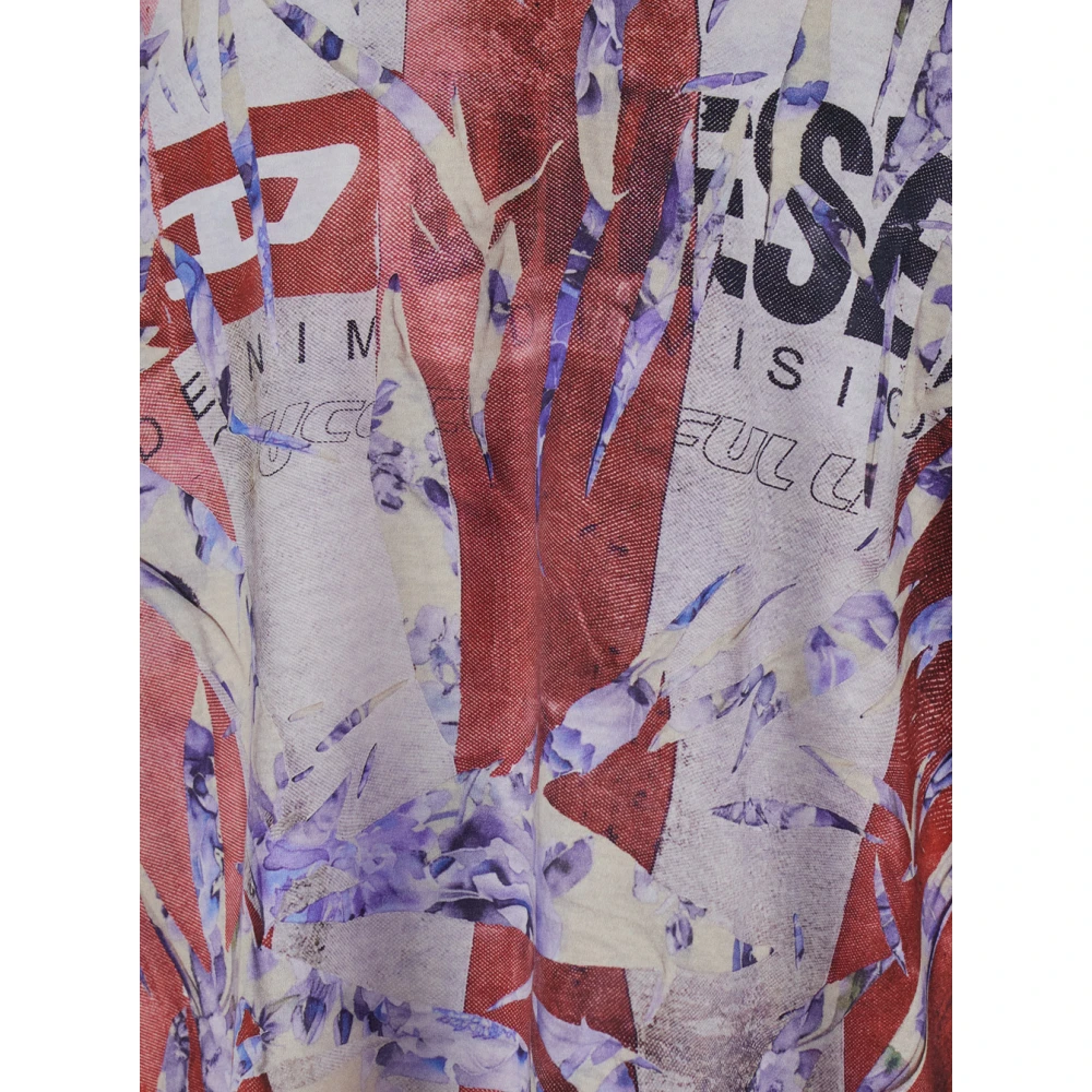 Diesel Multicolor Logoshirt voor Mannen Multicolor Heren