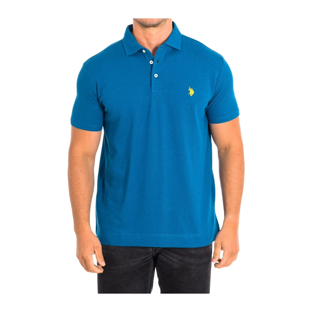 U.s. Polo Assn. Men's Blue Polo Shirt