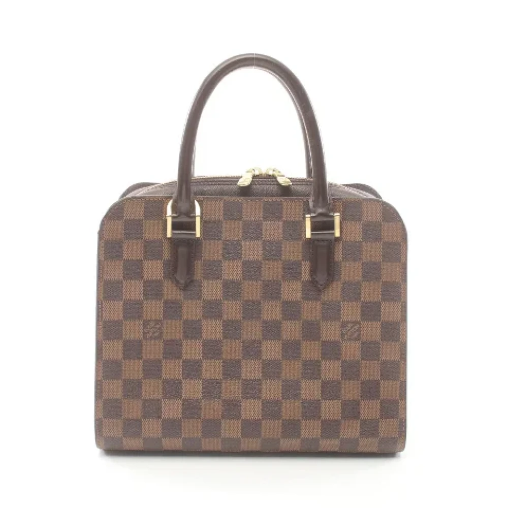 Louis Vuitton Vintage Pre-owned Canvas handbags Brown Dames
