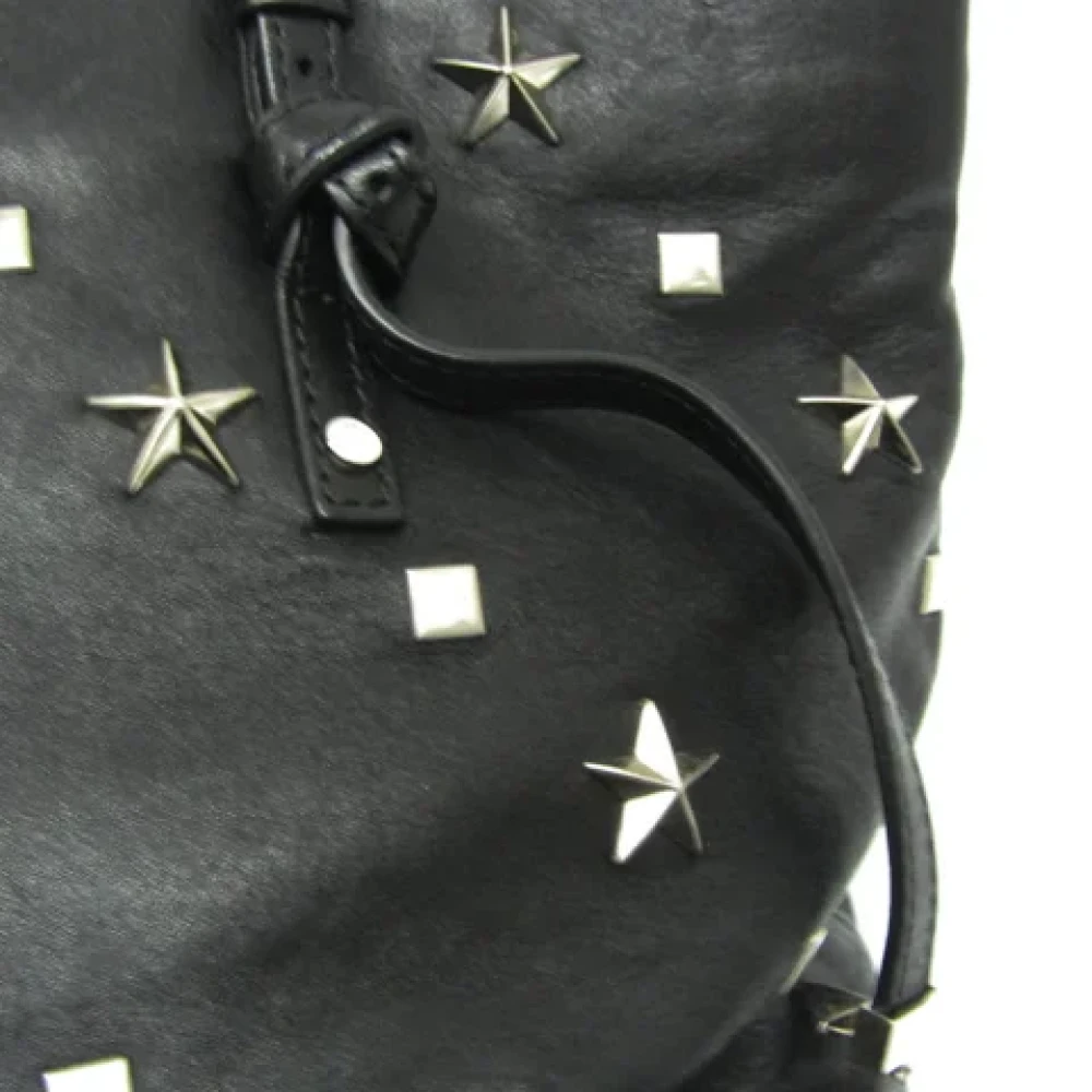 Jimmy Choo Pre-owned Leather handbags Black Dames