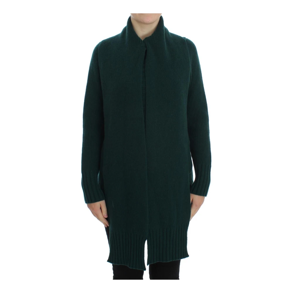 Green Cashmere Button Cardigan - Dolce & Gabbana - Modalova