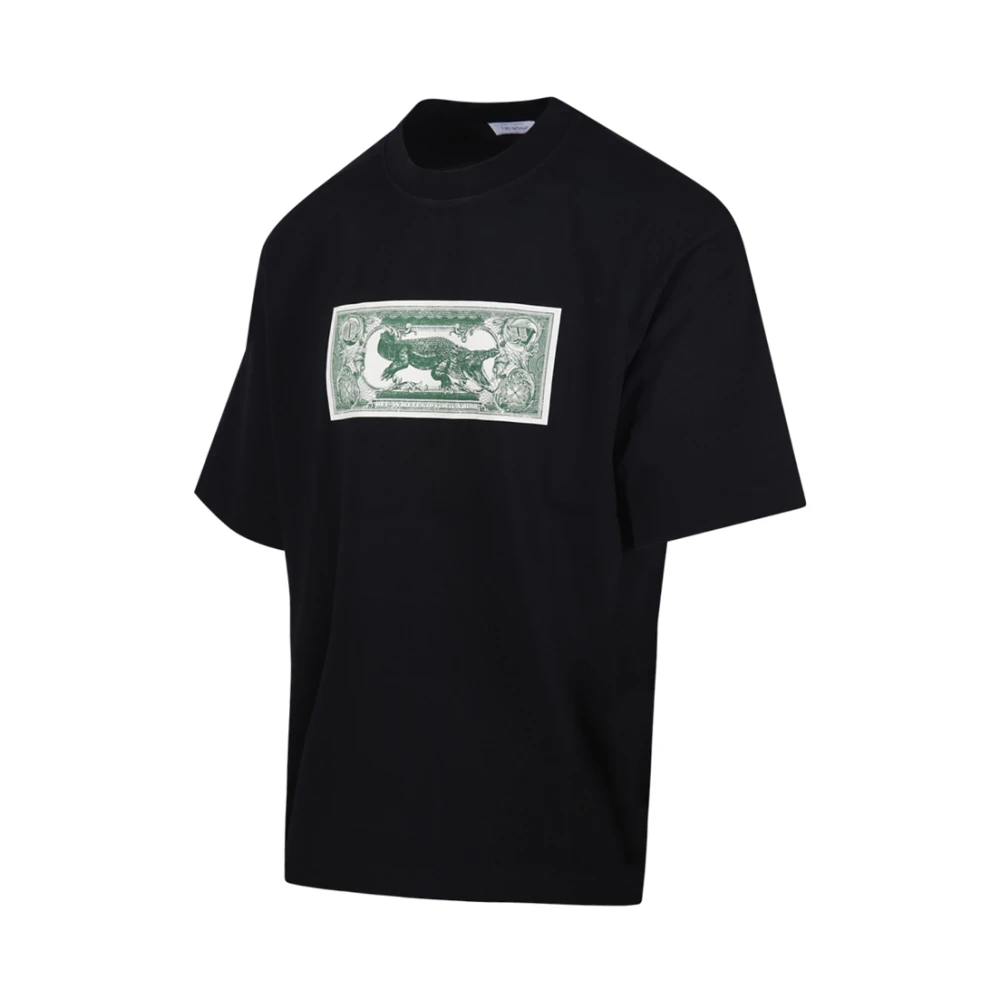 Off White Zwarte Arrow Skate T-Shirt Black Heren