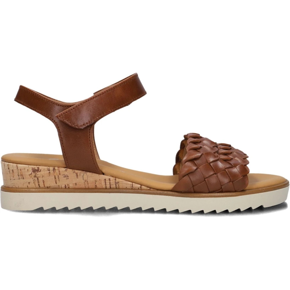 Gabor Vrouw Bruin Schoenen Dames, 37 Eu, Leer, Stijlvolle Lente- En Zomersandalen