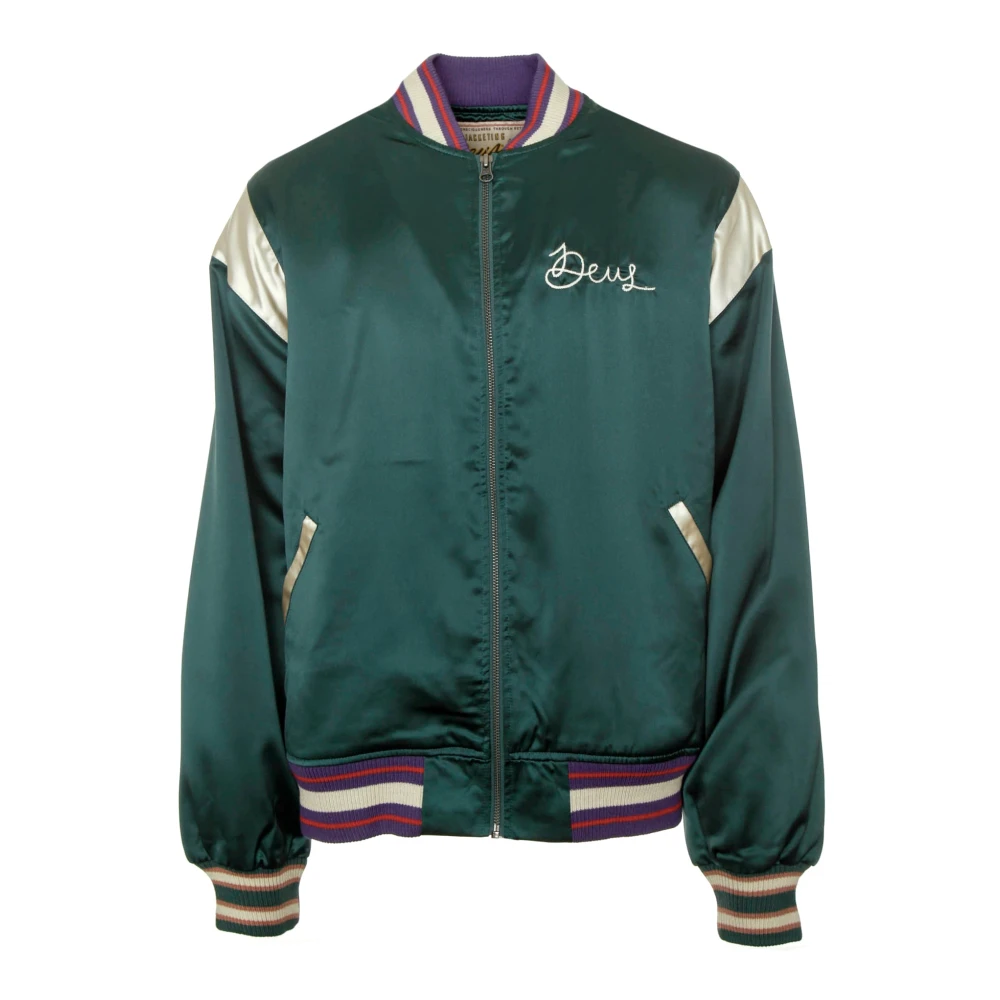 Deus Ex Machina Collegiale Stijl Jas Memento Mori Green Heren