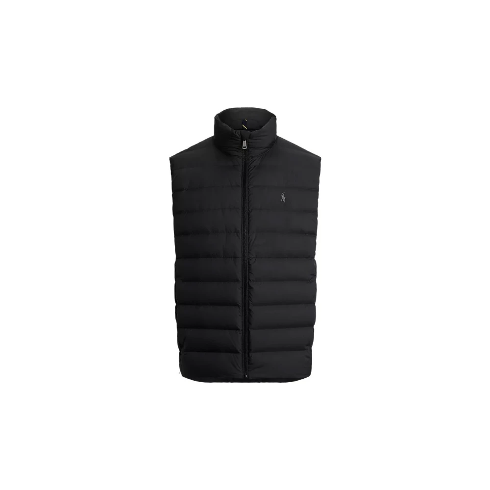 Polo Ralph Lauren Black Waistcoats, Male, 2XL, Prsluk