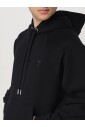 sweatshirt-noir-classique-decontracte