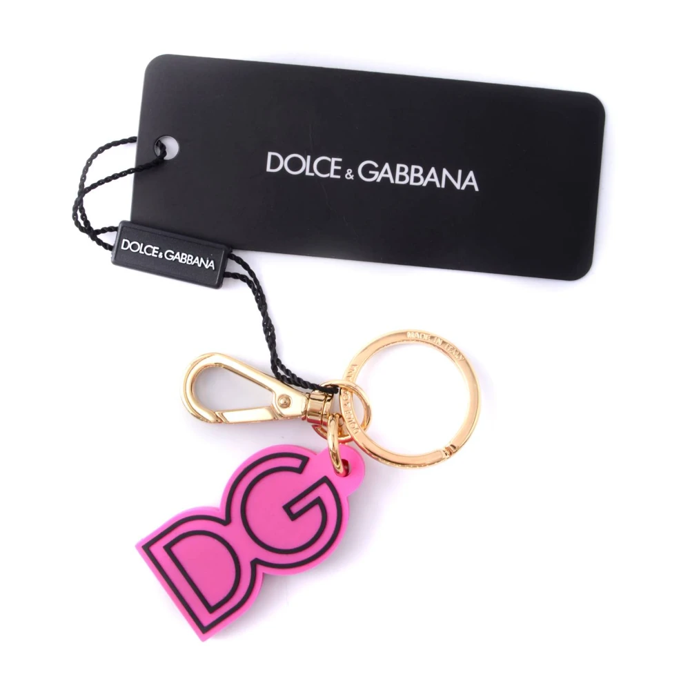 Dolce & Gabbana Sleutelhouder voor vrouwen met stijl modelnaam Pink Dames