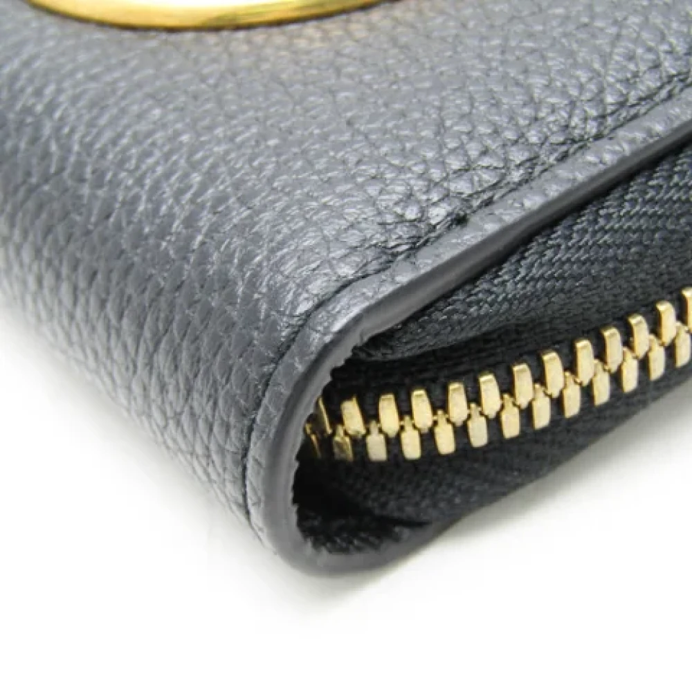 Salvatore Ferragamo Pre-owned Leather wallets Black Dames