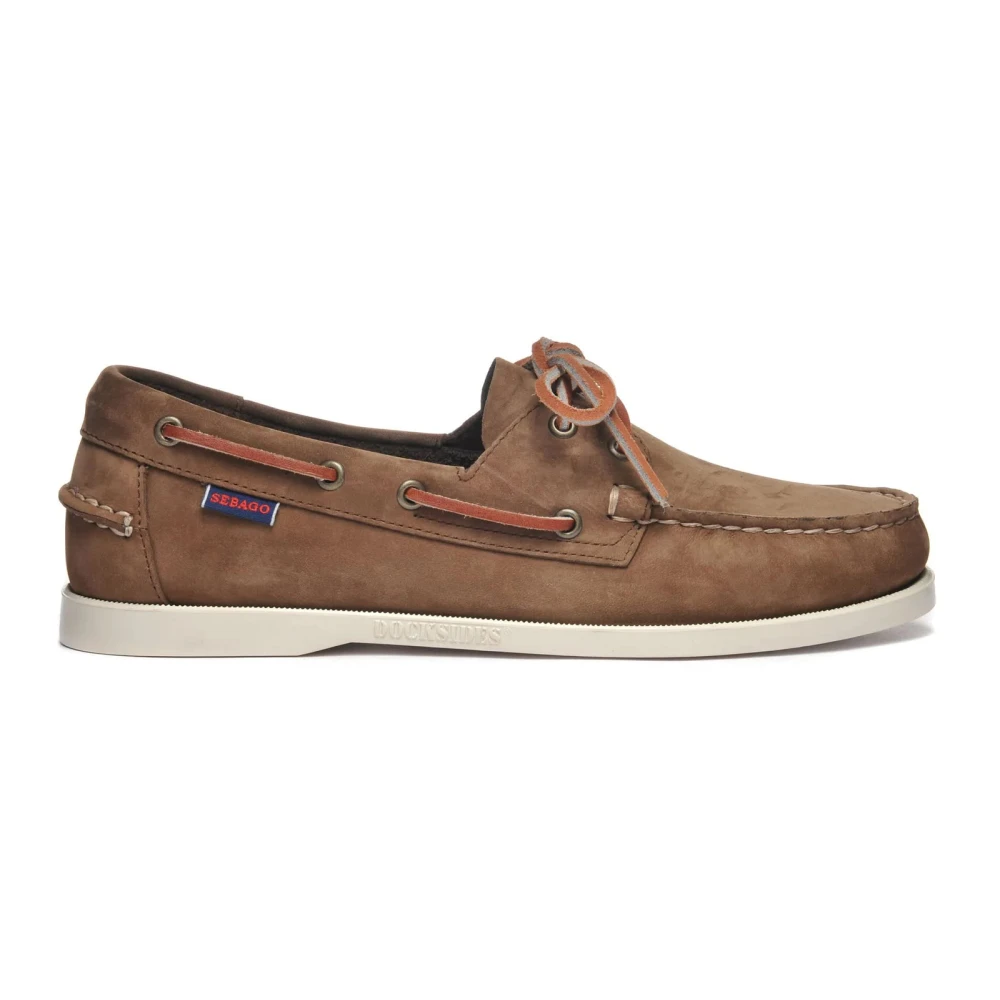 Sebago Brown Boat Shoes, Male, 9 Uk, Nautical Boat Shoes