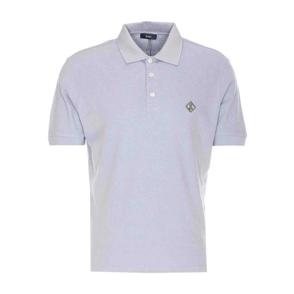 Herno - Tops > Polo Shirts - Blue - Herno - Modalova